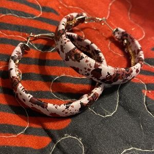 Cowprint med hoops